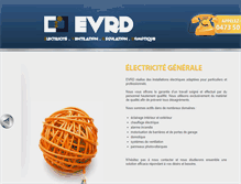 Tablet Screenshot of evrd.be